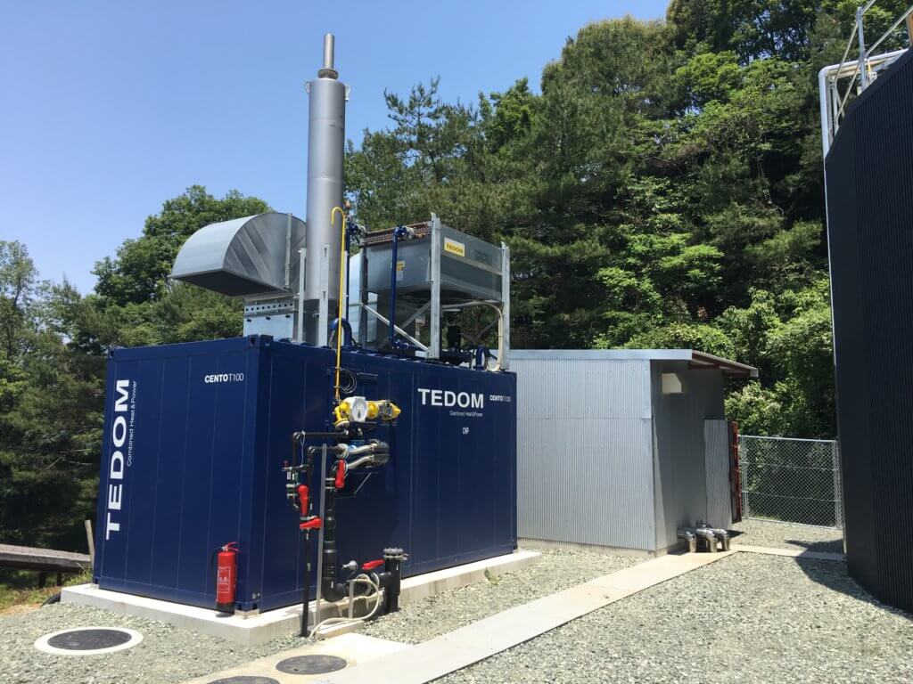 New CHP unit in Japan
