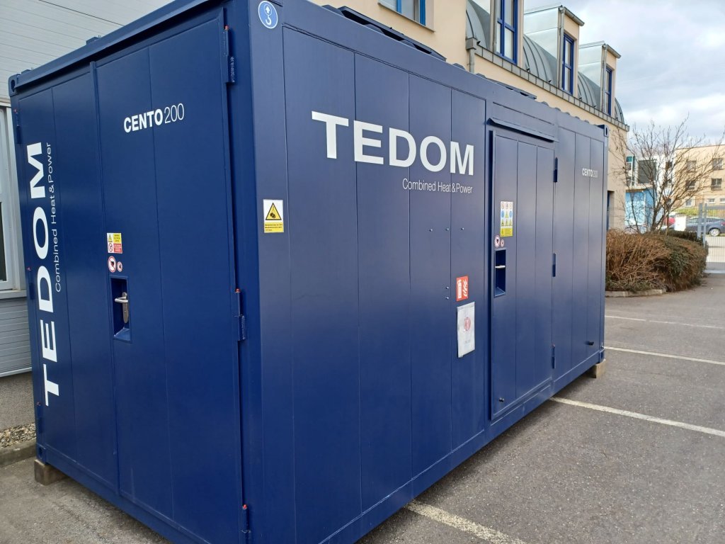 TEDOM допомагає Україні: Дві когенераційні установки для міста Чугуїв
